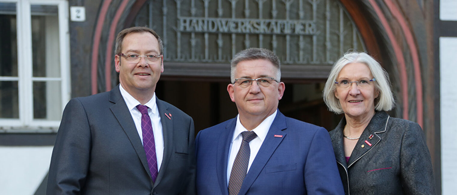 Vollversammlung 2019, Präsidiu, Kammerpräsident, Vizepräsident, Vizepräsidentin, Heidi Kluth, Lutz Scholz, Detlef Bade