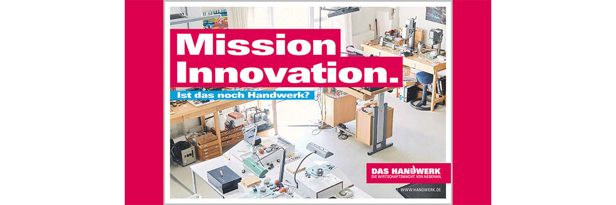Mission Innovation - Werde Teil der Zukunftswerkstatt Mission Innovation - Werde Teil der Zukunftswerkstatt