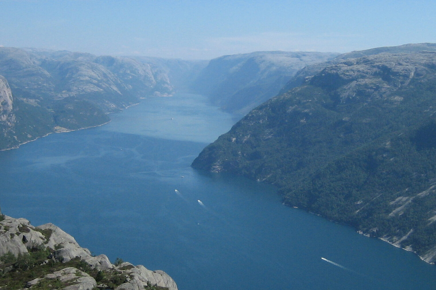 Fjord in Norwegen Fjord in Norwegen
