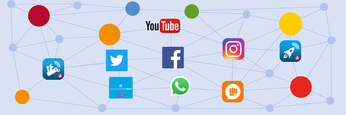 Social Media, Icons, App, Logos, Facebook, Instagram, YouTube, Twitter