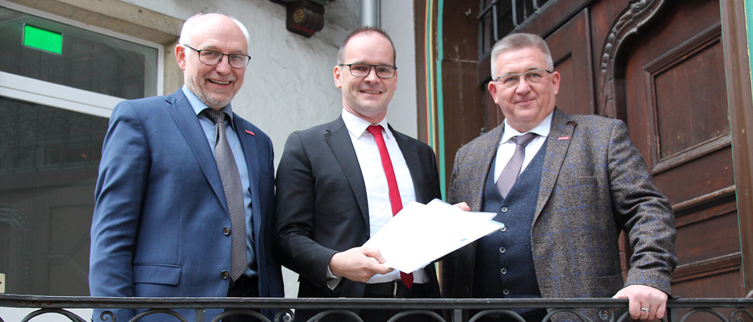 Kultusminister Tonne, Förderbescheid, Detlef Bade, Eckhard Sudmeyer