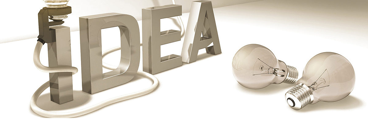 Idee, Gute Idee, Ein Licht aufgehen, Glühbirne, Glühlampe, Brainstorming, Geist, Bildung, Gehirn, Querformat