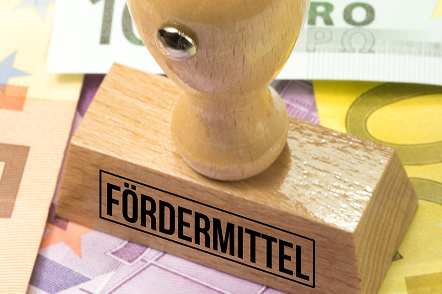 Finanzielle Förderung, Geld, Münzen, Euro, Hilfsprogramm, Zuschuss, Kredit