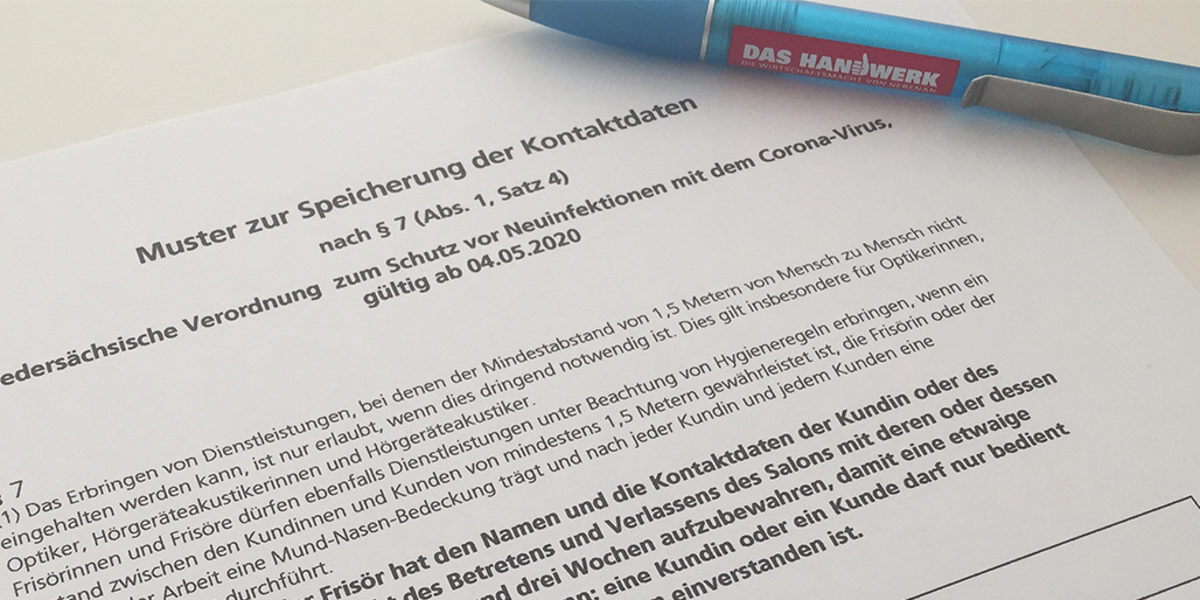 Datenschutzkonforme Erfassung Von Kundendaten Handwerkskammer Datenschutzkonforme Erfassung Von Kundendaten Handwerkskammer