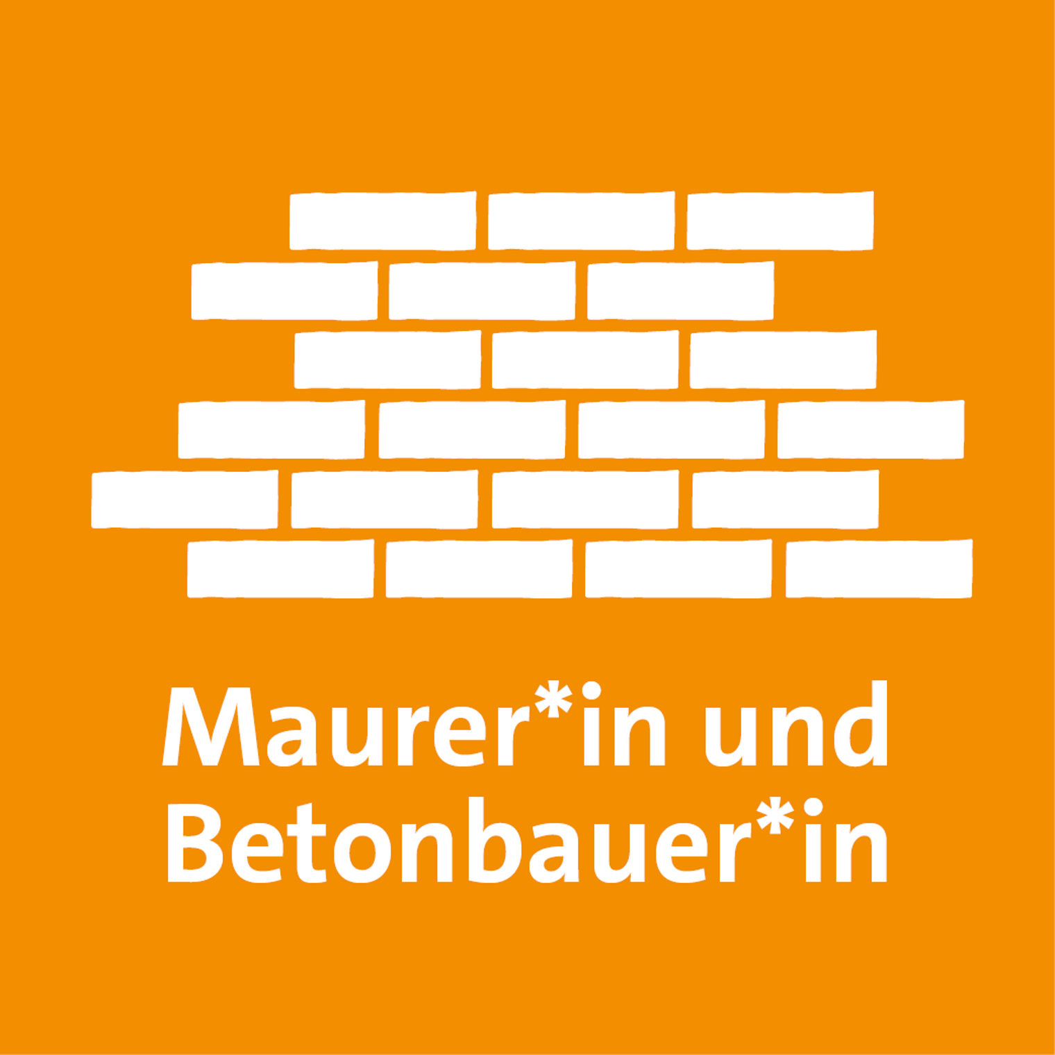 Icon Maurer*in und Betonbauer*in