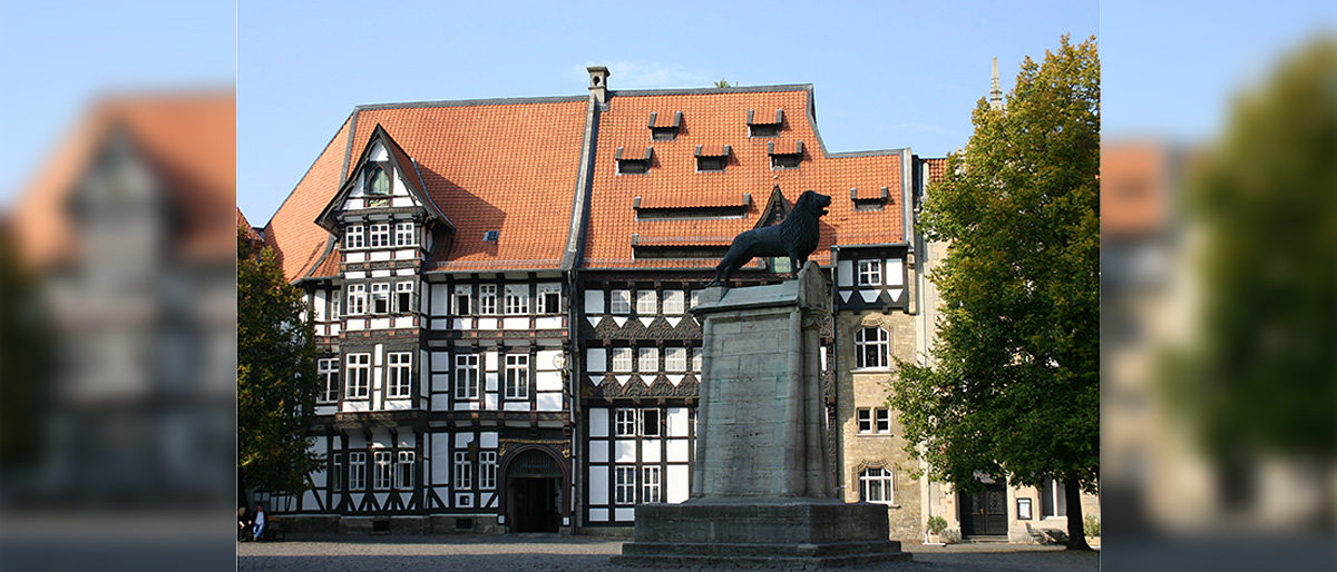 Das Kammergebäude in Braunschweig. Burgplatz, Hauptverwaltung, Kammergebäude Braunschweig