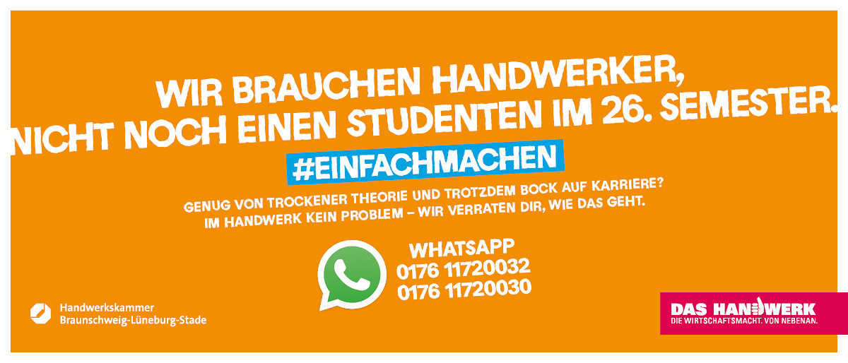 Keine Lust mehr aufs Studium? Das Handwerk könnte eine echte Alternative sein! Keine Lust mehr aufs Studium? Das Handwerk könnte eine echte Alternative sein!