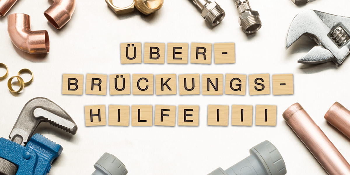 Die Überbrückungshilfe III unterstützt Unternehmen und Soloselbstständige mit nicht-rückzahlbaren Zuschüssen. Die Überbrückungshilfe III unterstützt Unternehmen und Soloselbstständige mit nicht-rückzahlbaren Zuschüssen.