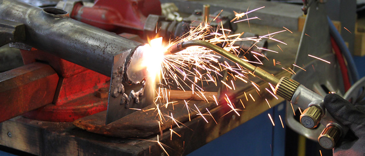 Schweißen, Werkstatt, Metall, Funken