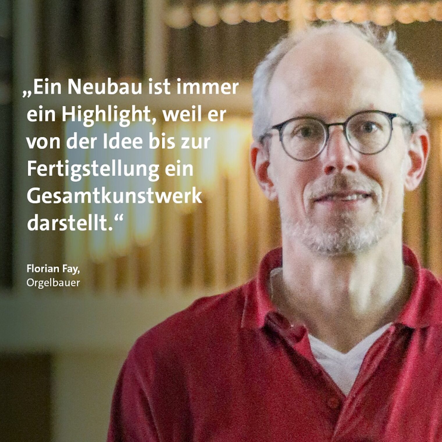Der Orgel- und Harmoniumbauer Florian Fay kümmert sich um die Generalüberholung der Orgel im Braunschweiger Dom. 