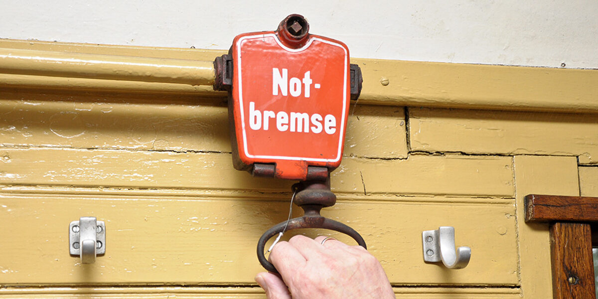 Notbremse ziehen Notbremse ziehen