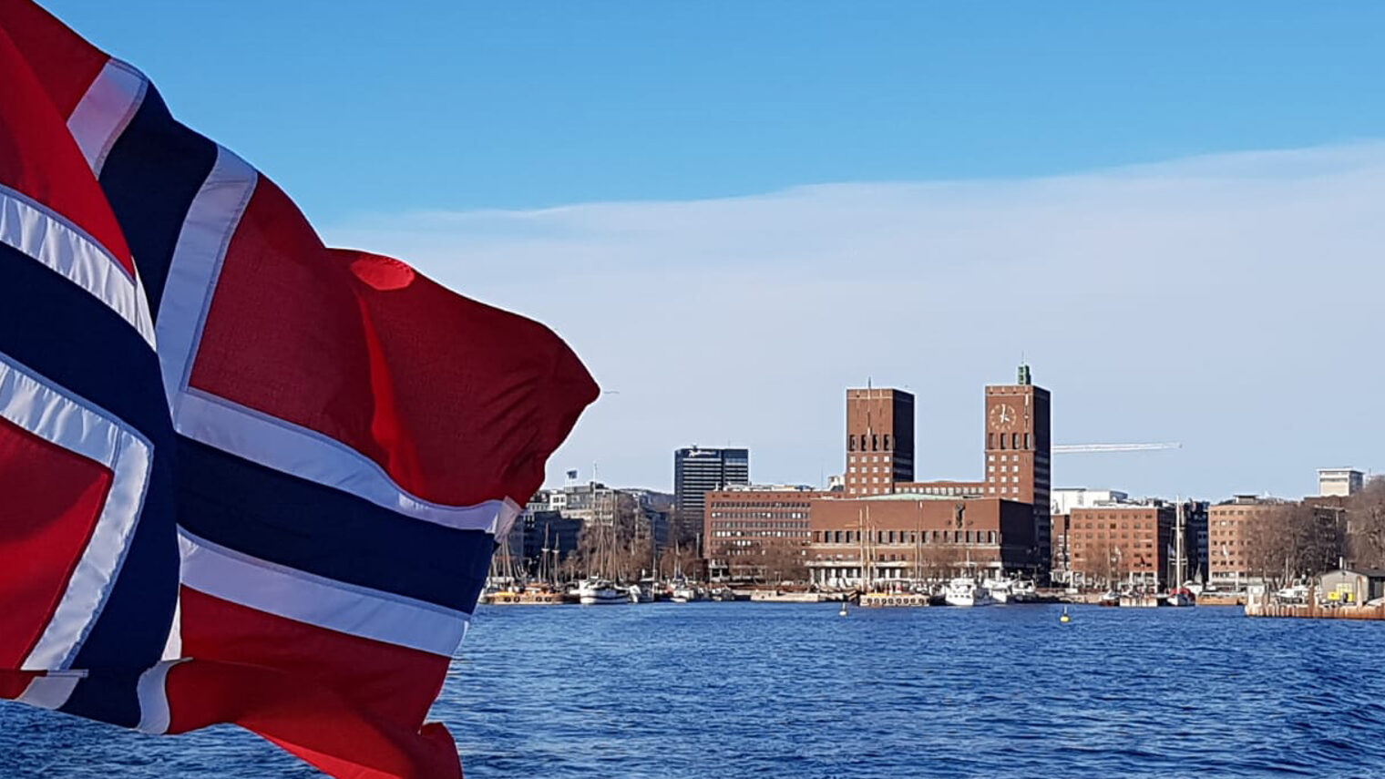 Norwegische Flagge