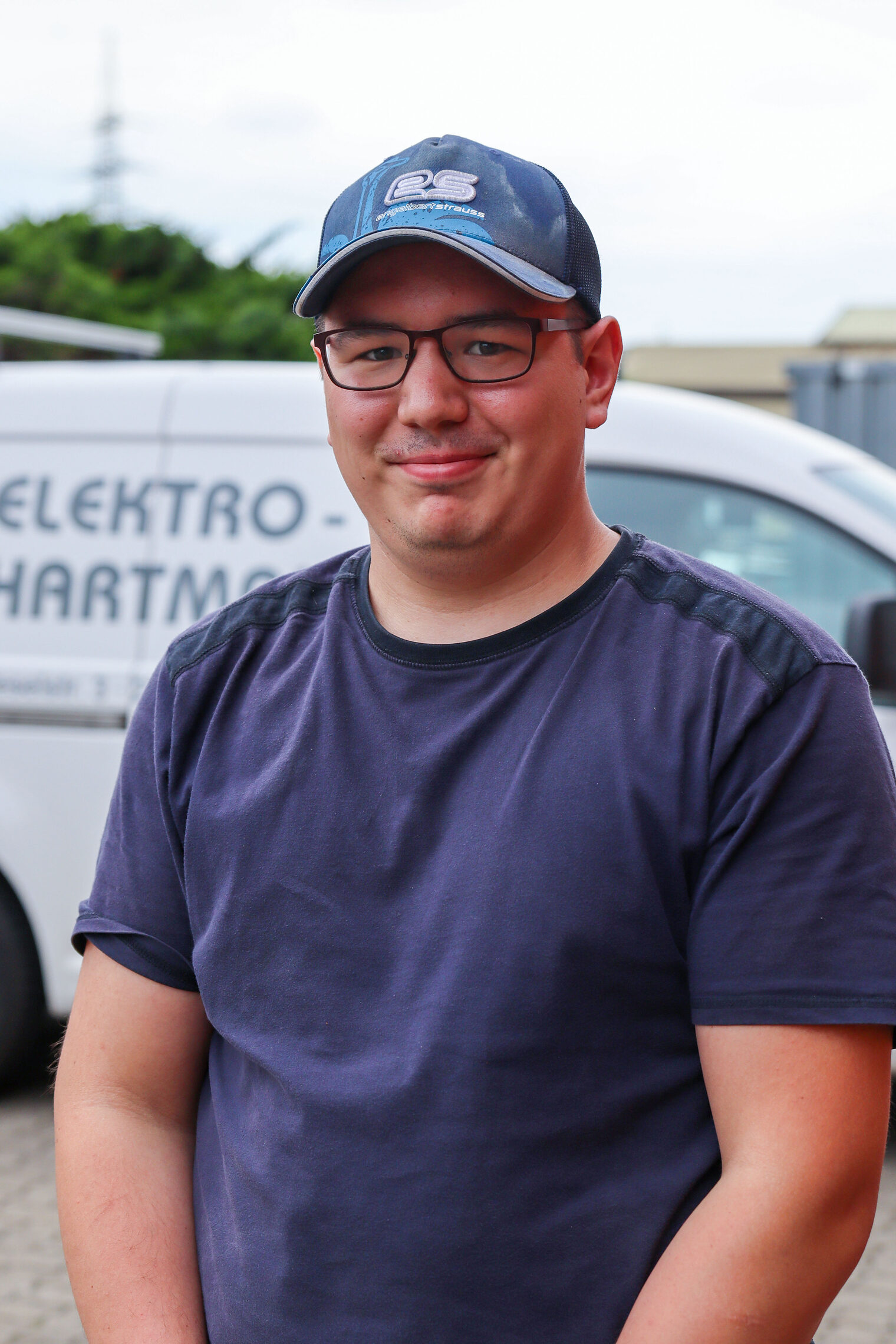 Elektroinstallateur Johannes Klingel war im Rahmen einer Azubientsendung in Norwegen. 