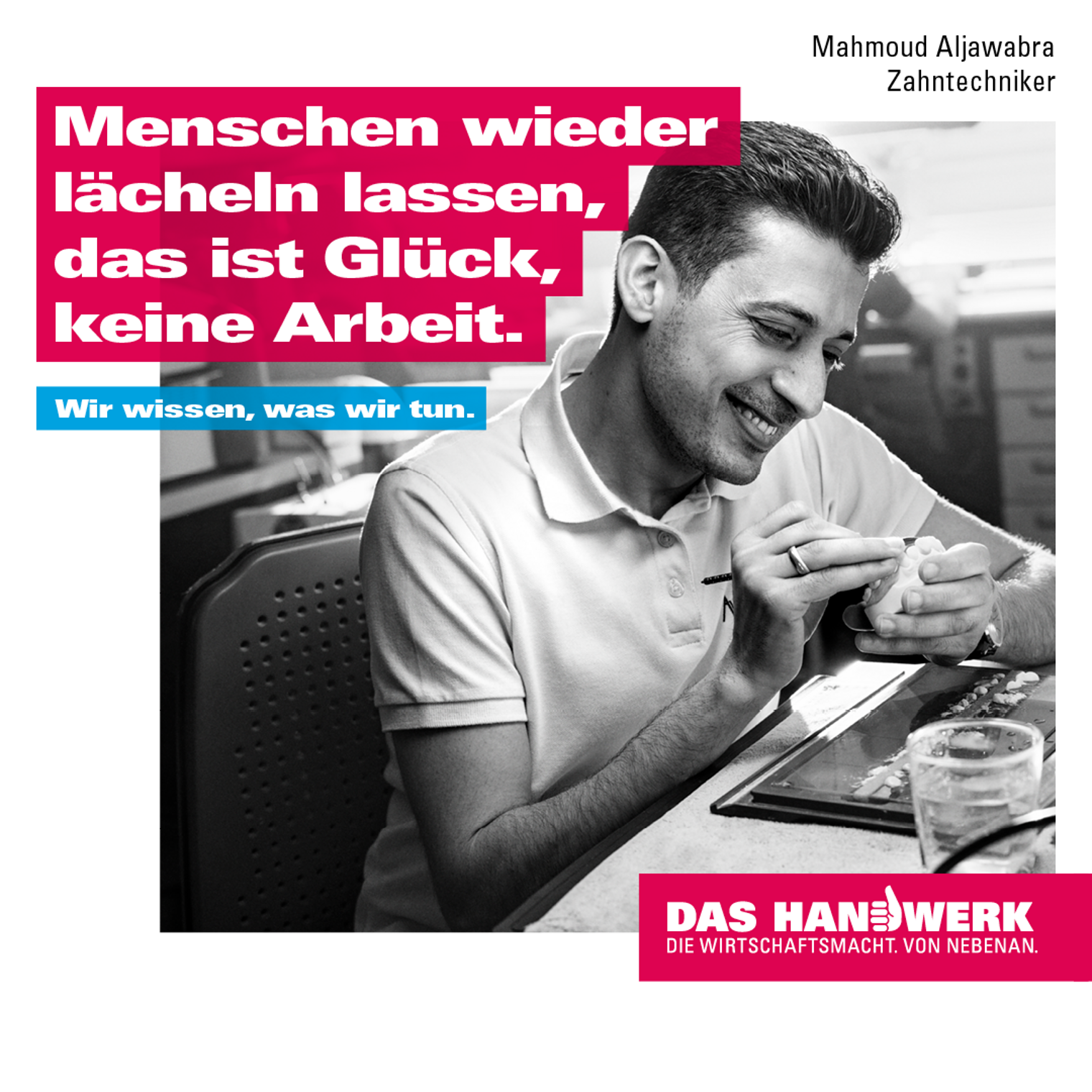 Kampagnenbotschafter Mahmoud Aljawabra
