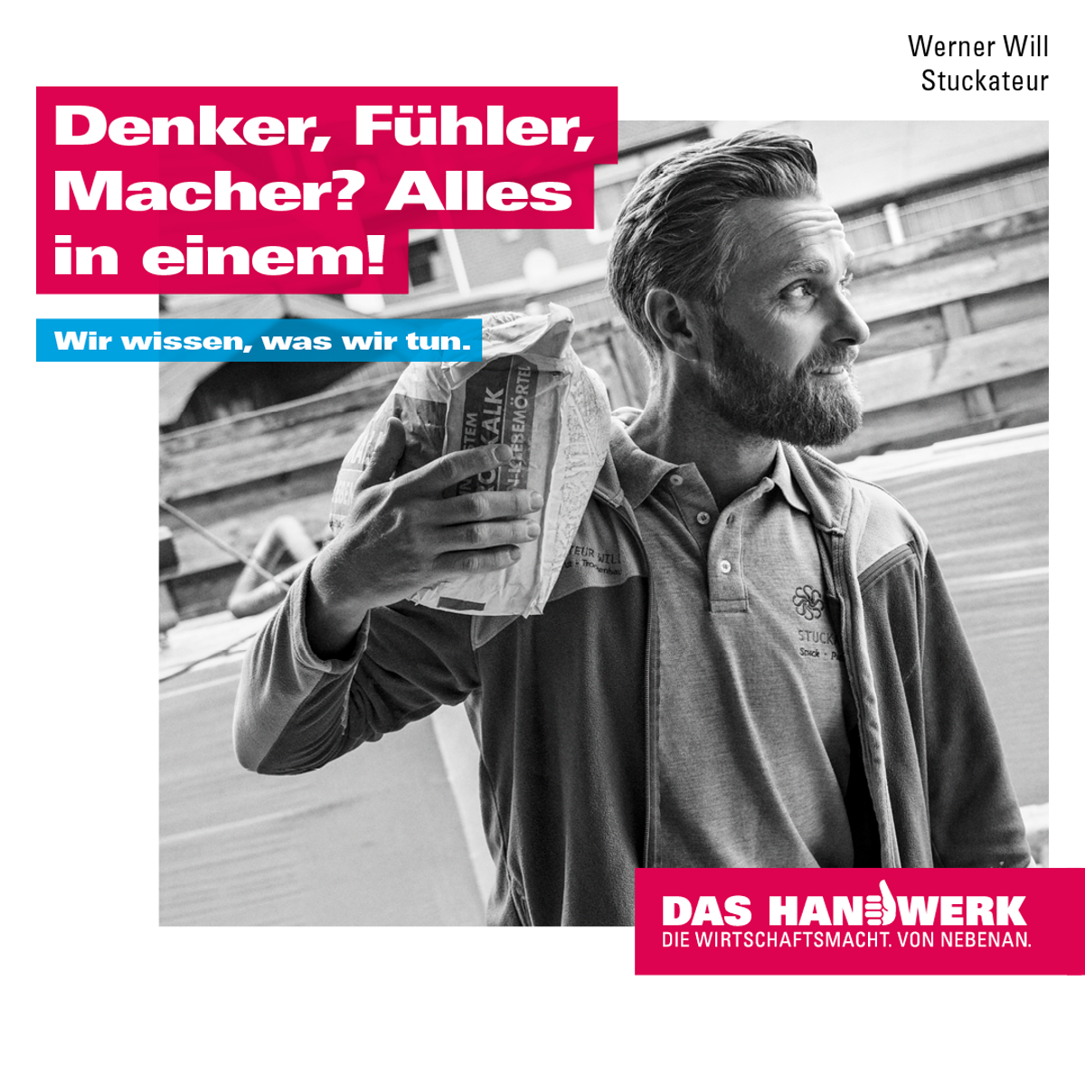 Kampagnenbotschafter Werner Will