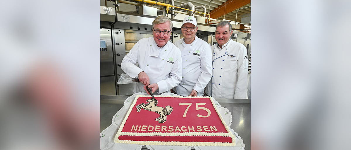 Geburtstagstorte 75 Jahre Niedersachsen Bäckerei Wöbse Geburtstagstorte 75 Jahre Niedersachsen Bäckerei Wöbse