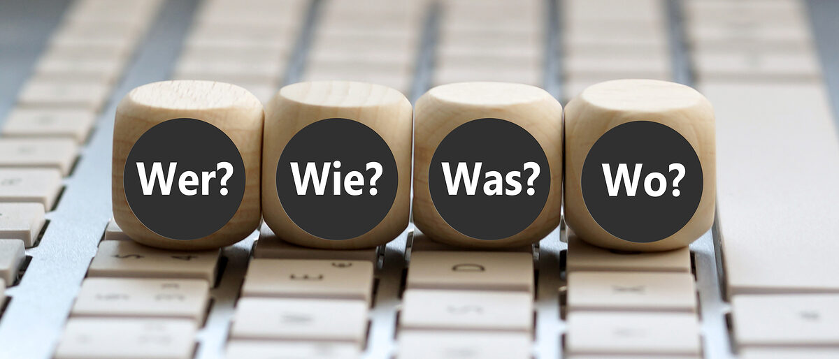 Symbolbild Fragen