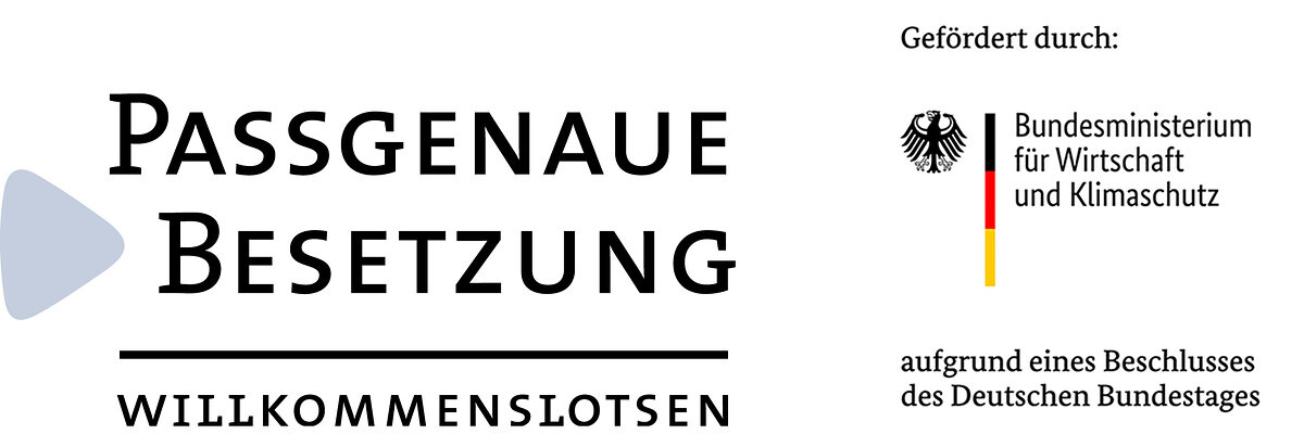Logo Passgenaue Besetzung Willkommenslotsen und BMWI