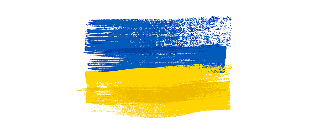 Ukraine-Flagge Ukraine-Flagge