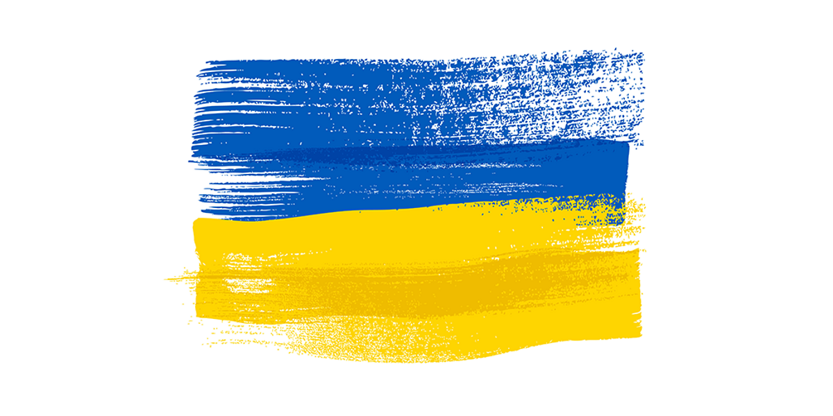 Ukraine-Flagge Ukraine-Flagge