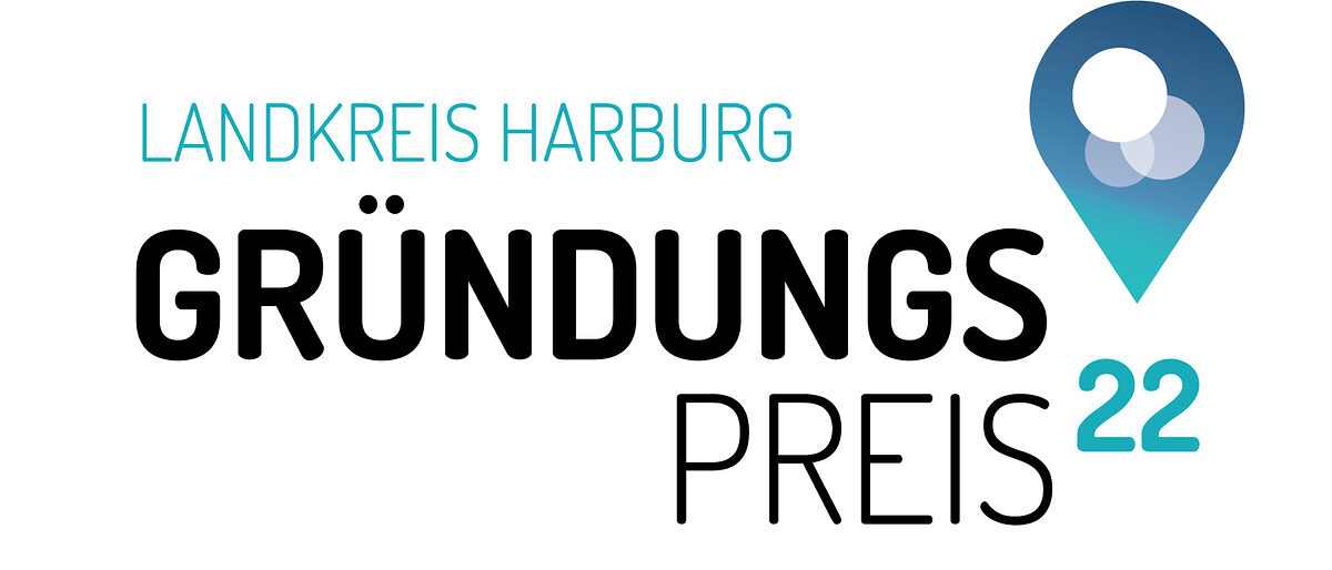 Logo Gründungspreis Landkreis Harburg 2022