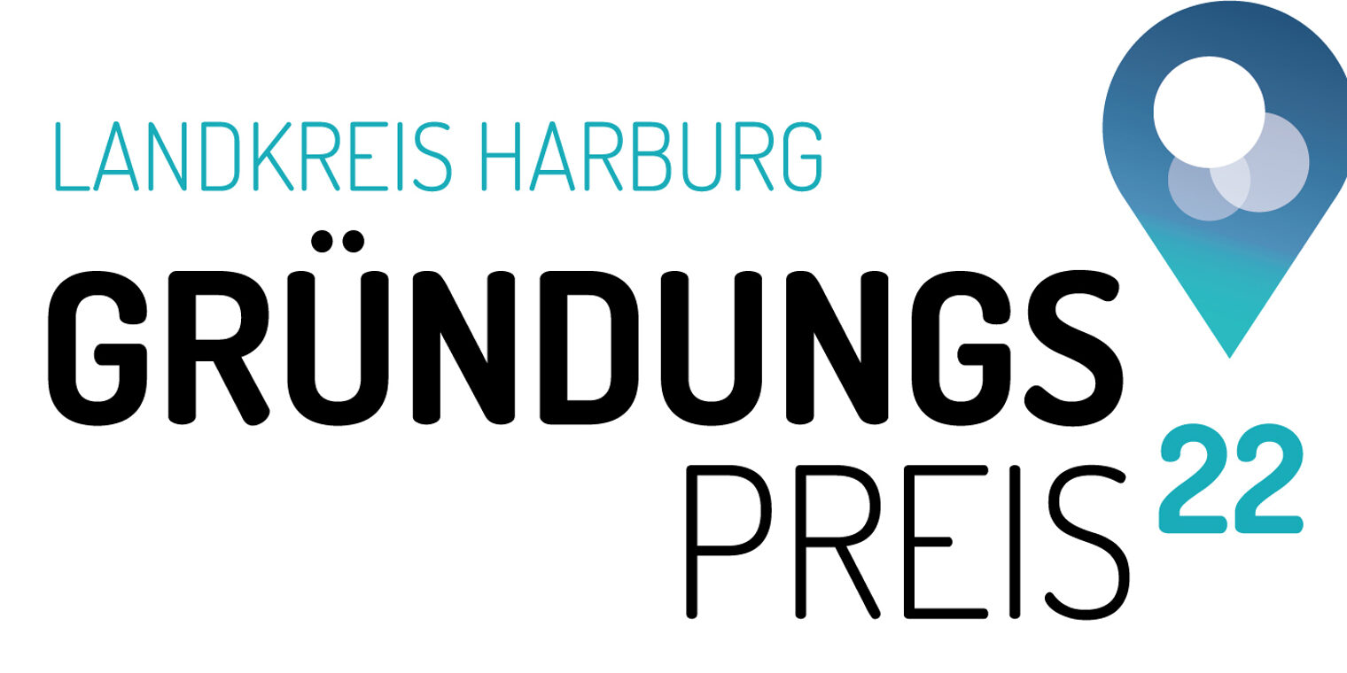 Logo Gründungspreis Landkreis Harburg 2022