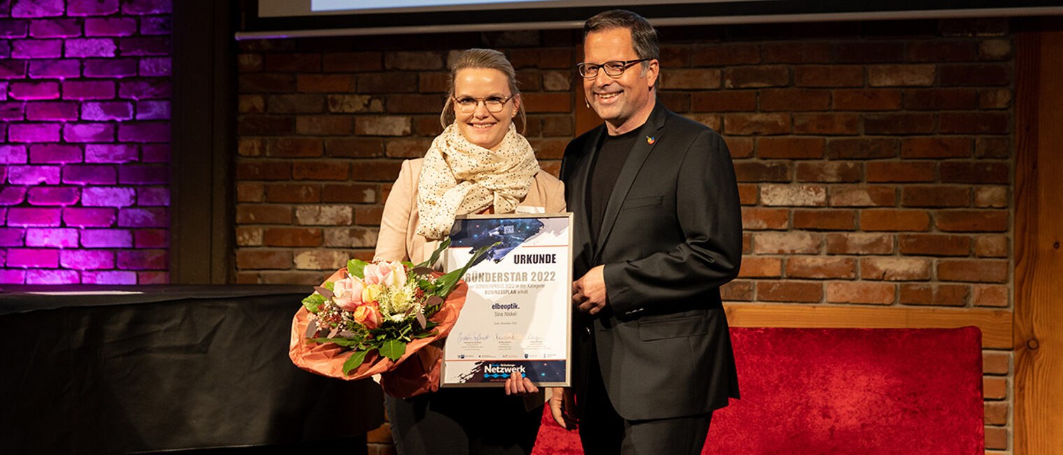 Sina Nickel, Gewinnerin Sonderpreis "Businessplan" beim Gründerstar 2022