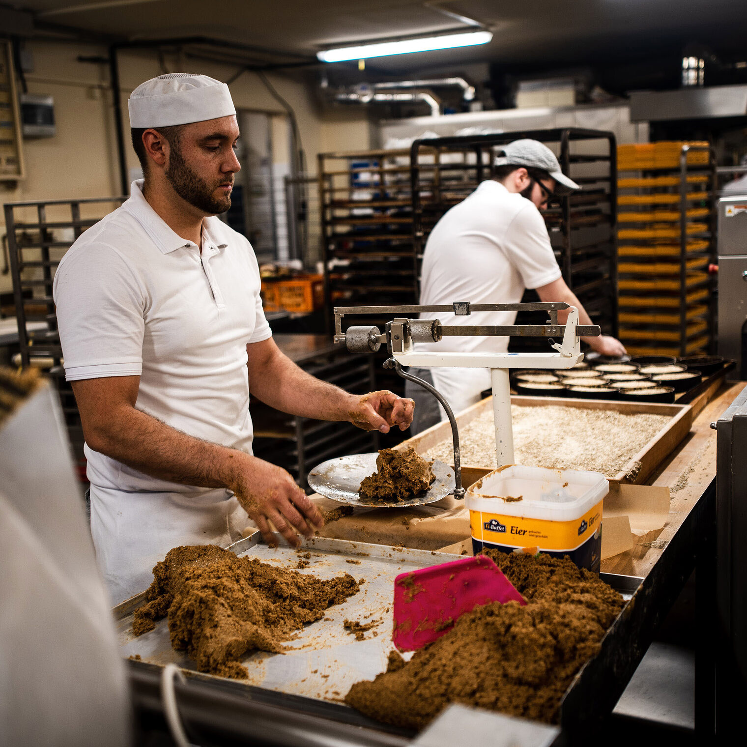 Backstube der Igel Bäckerei