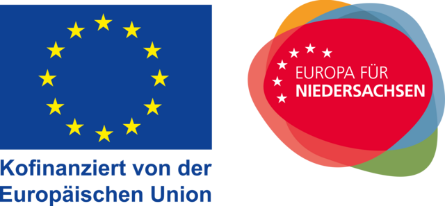 Förderlogo "Kofinanziert von der EU / Europa für Niedersachsen"