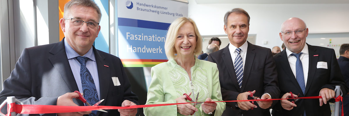TZH BS, Technologiezentrum Braunschweig, Einweihung, Bundesbildungsministerin, Wanka, Markurth, Oberbürgermeister