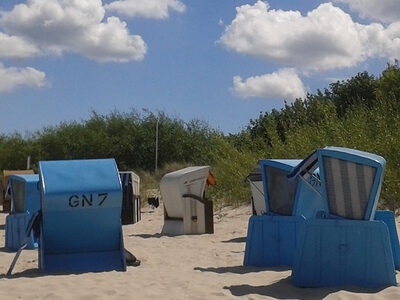 Strandkörbe an der Ostsee Kurzarbeit und Urlaub