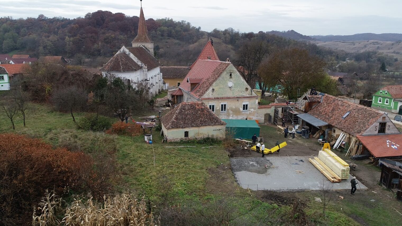Denkmalcamp Martinsdorf in Rumänien