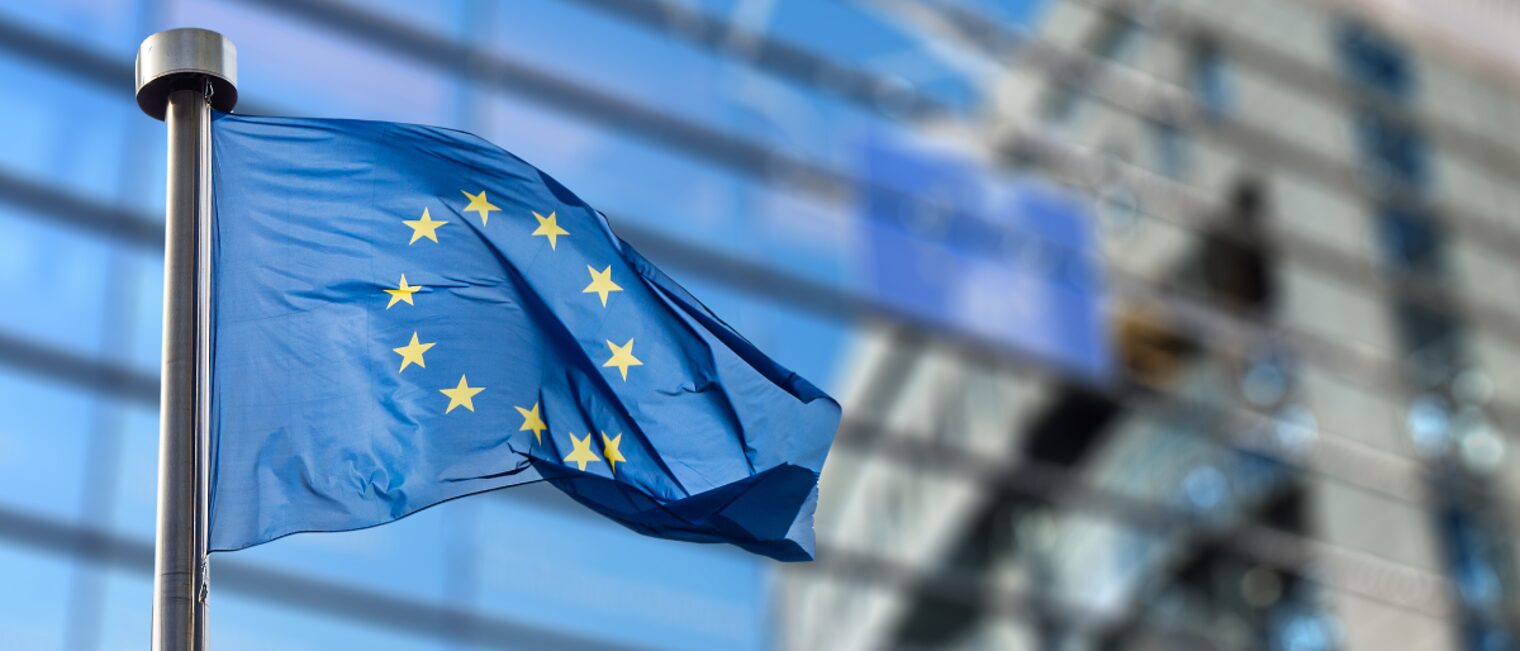 Fahne der Europäischen Union (EU)