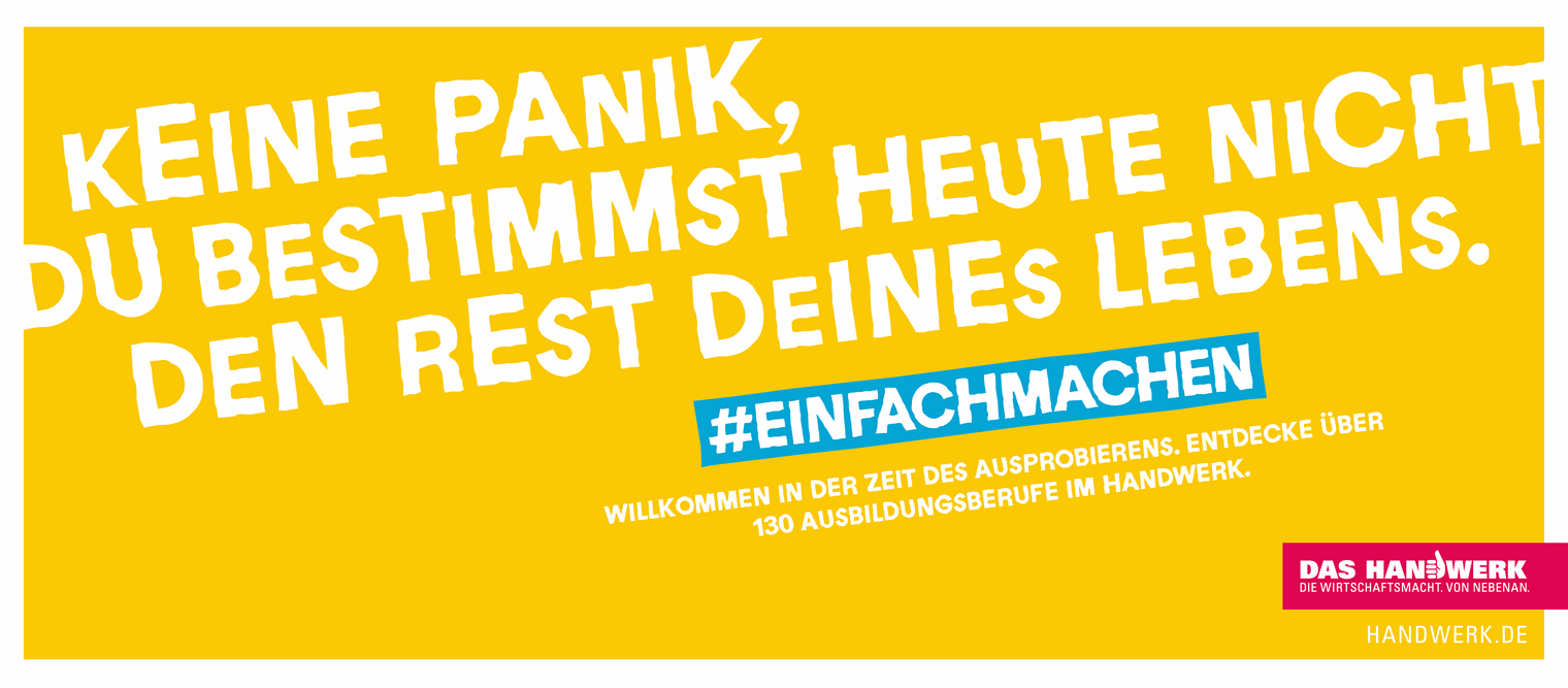 Imagekampagne; #einfachmachen