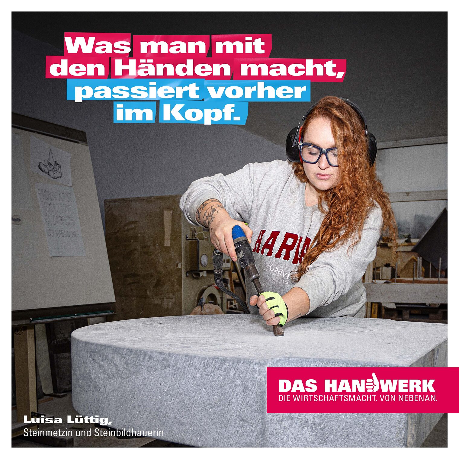 "Was man mit den Händen macht, passiert vorher im Kopf."