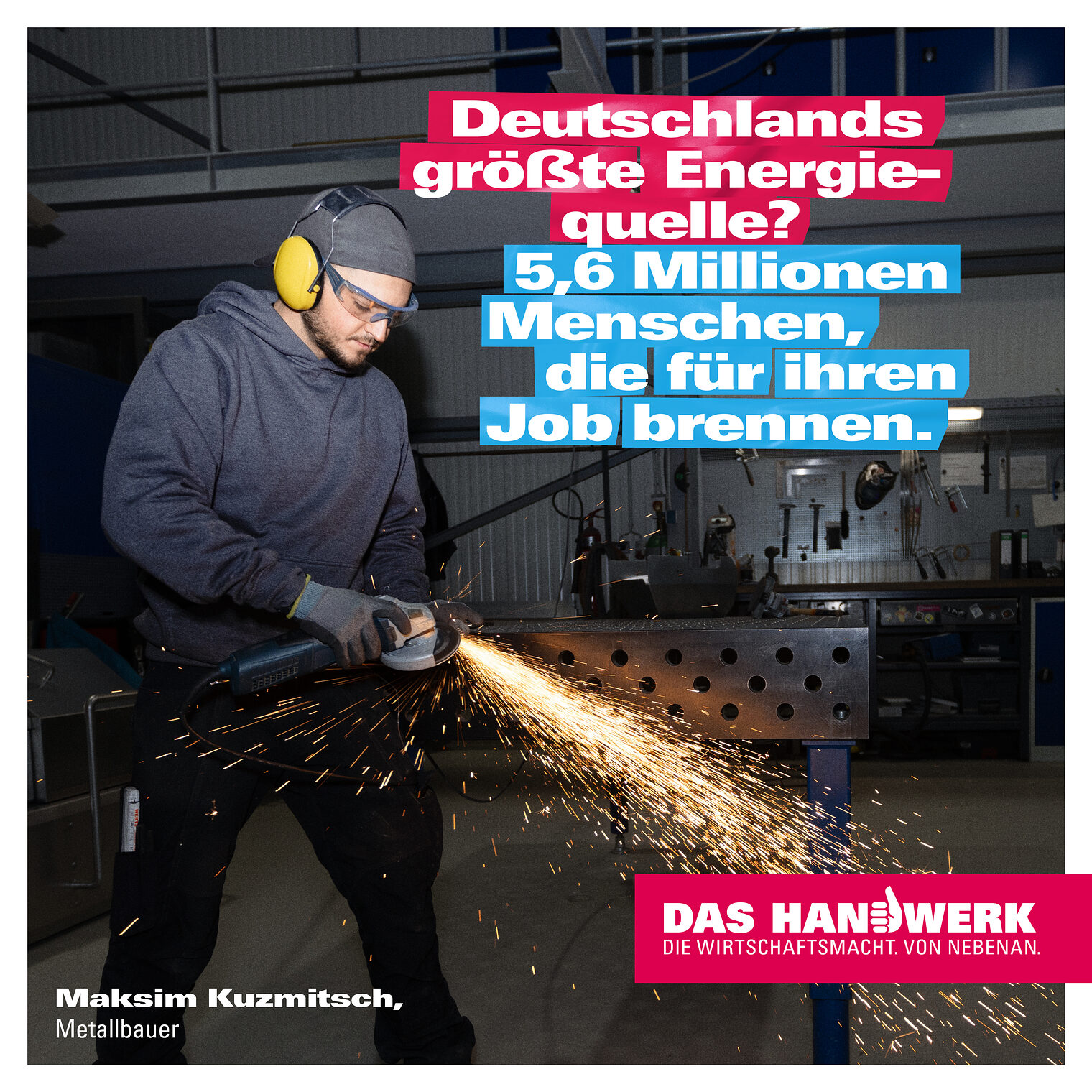 "Deutschlands größte Energiequelle? 5,6 Millionen Menschen, die für ihren Job brennen"