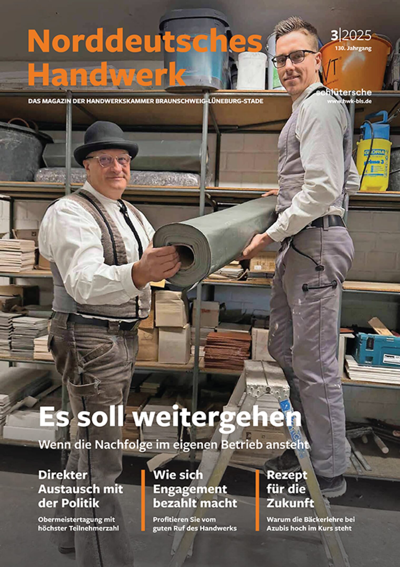 Cover "Norddeutsches Handwerk" - Ausgabe 03/2025