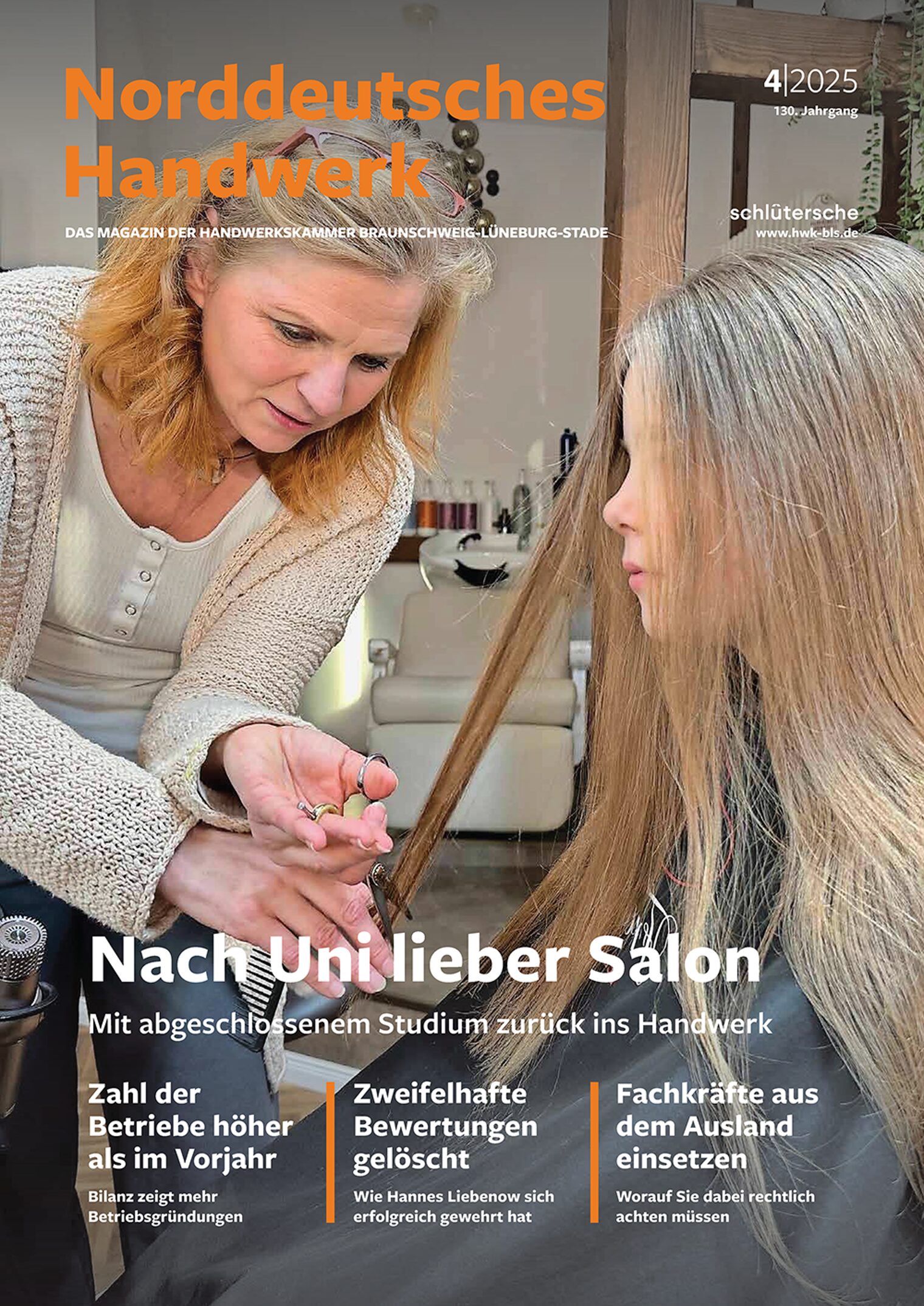 Norddeutsches Handwerk Cover Ausgabe 04/2025