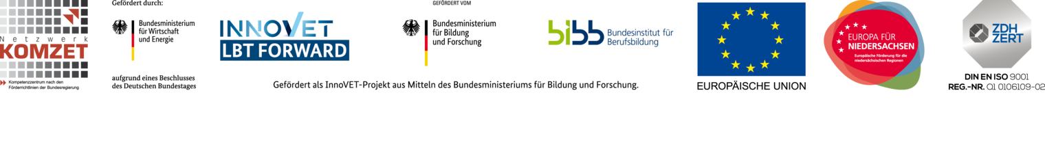 Fußzeile Logos T - Komzet NLTec 2025
