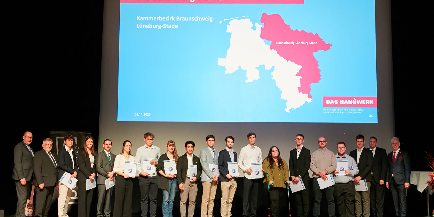 Gruppenfoto Landessiegerinnen und -sieger 2025