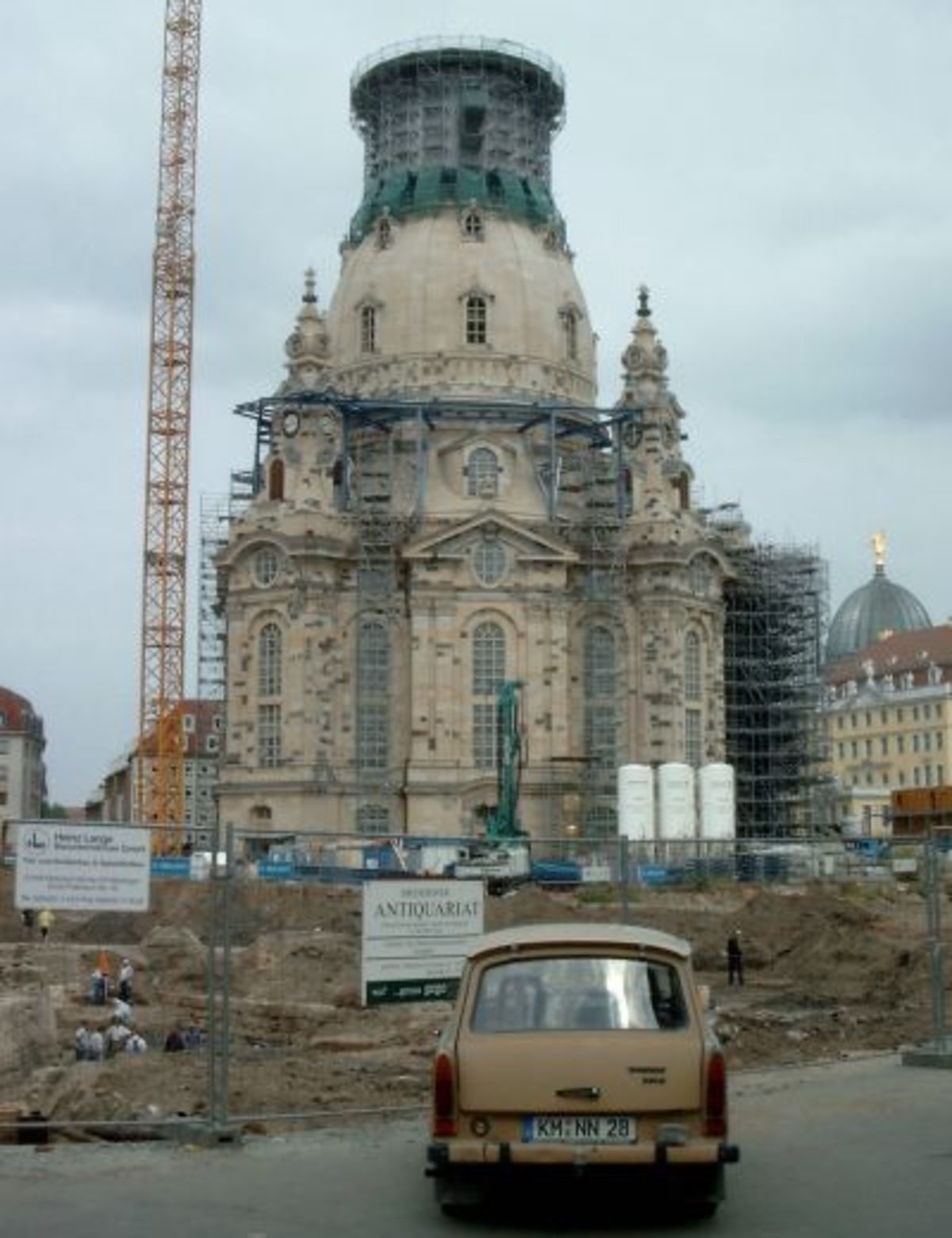 Frauenkirche, Sanierung, Dresden, Steinmetzzentrum