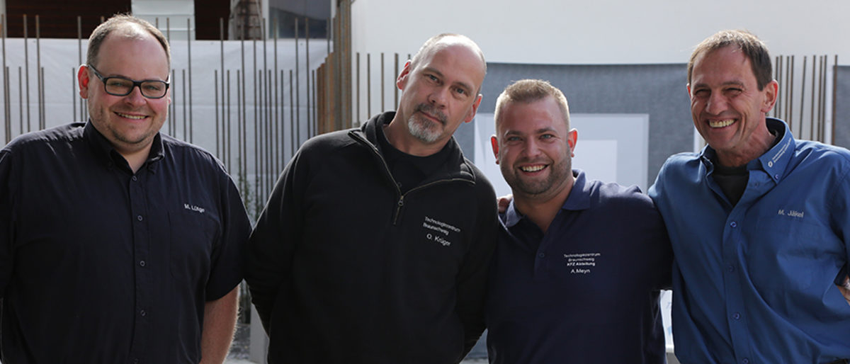 TZH, Technologiezentrum, Meister, Ausbildungsmeister, Team, Gruppe, Spaß bei der Arbeit