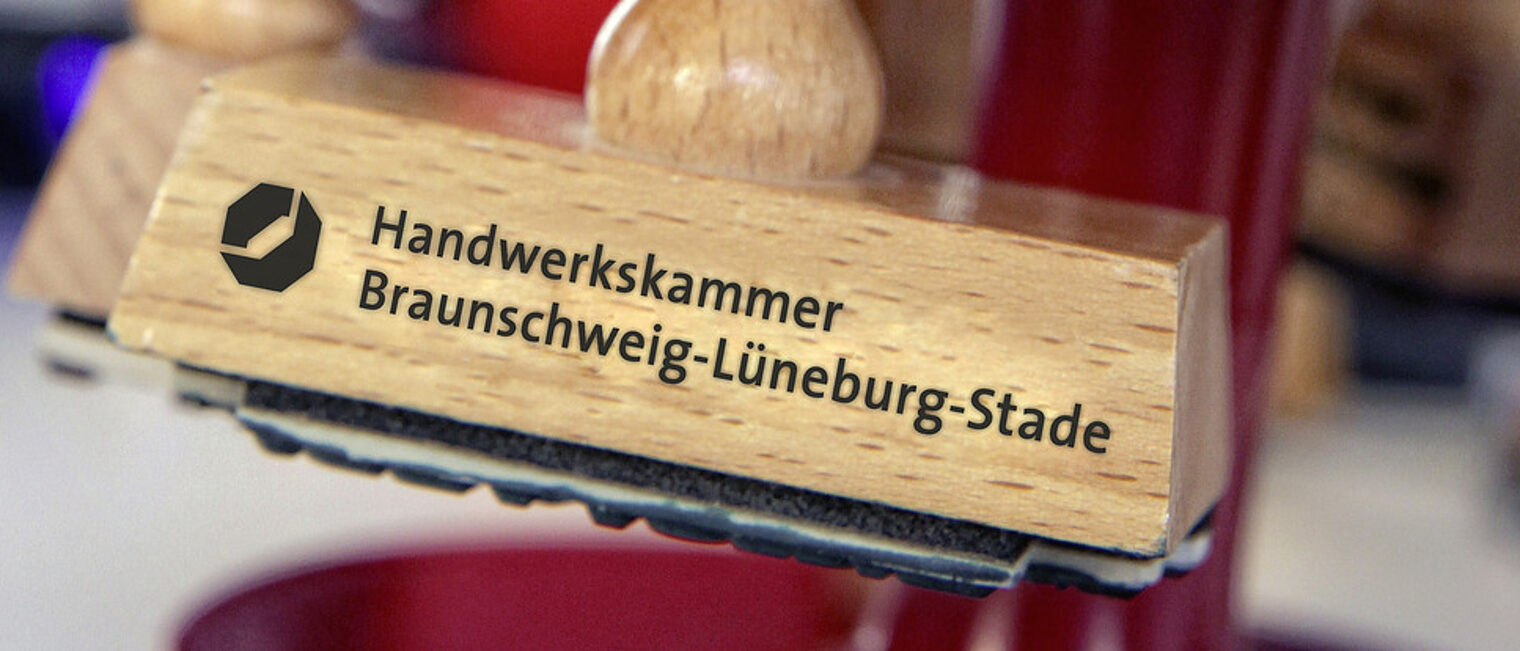 Stempel, Handwerkskammer Braunschweig-Lüneburg-Stade, Büro, Anträge