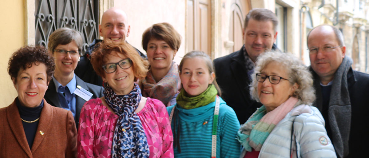Deutsche Ausbilder besuchen Schneiderei von Paolo Girardi in Vicenza.