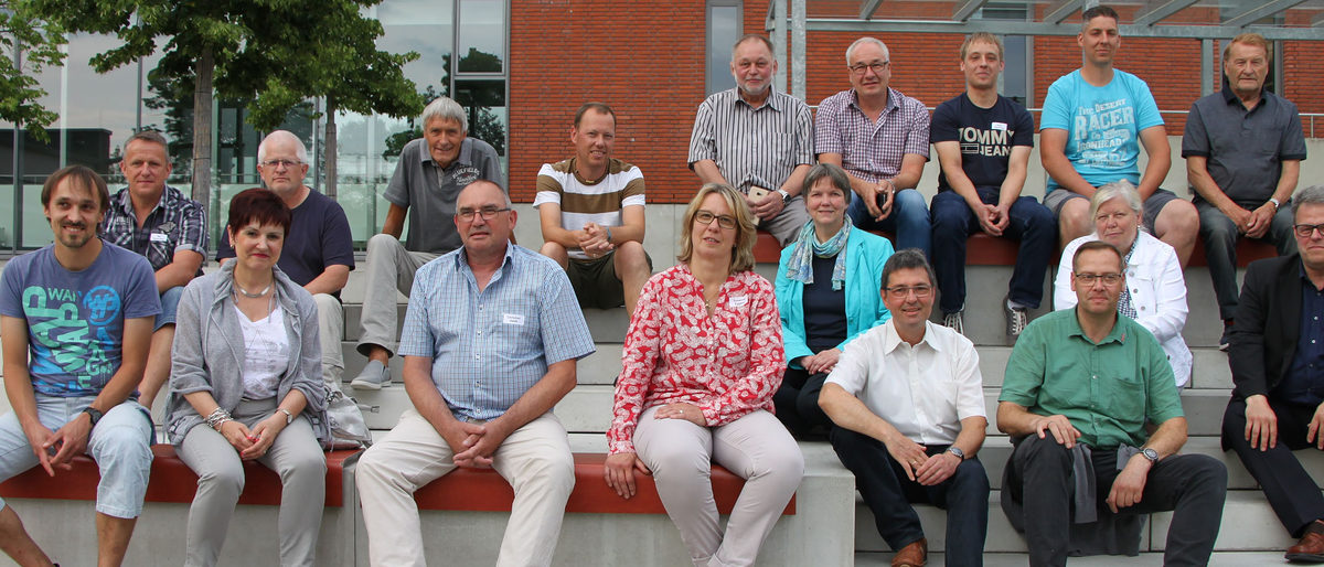 Die Teilnehmer der PerSe-Veranstaltung im Juni 2018. Die Teilnehmer der PerSe-Veranstaltung im Juni 2018.