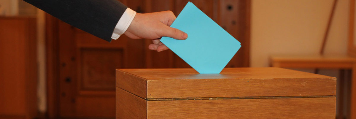 Symbolbild einer Wahlurne