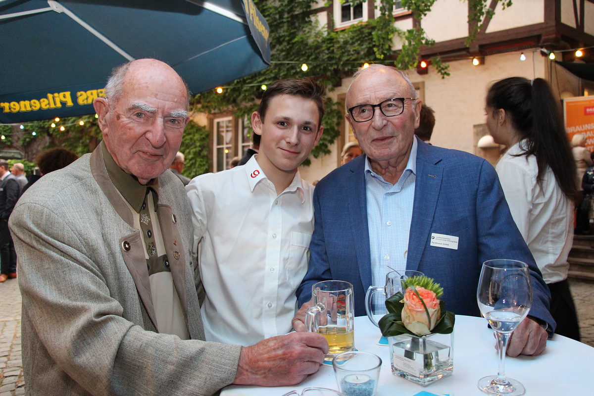 Hermann Diers, Frederik Göthe, Ferdinand Göthe (v.l.) Hermann Diers, Frederik Göthe, Ferdinand Göthe (v.l.)