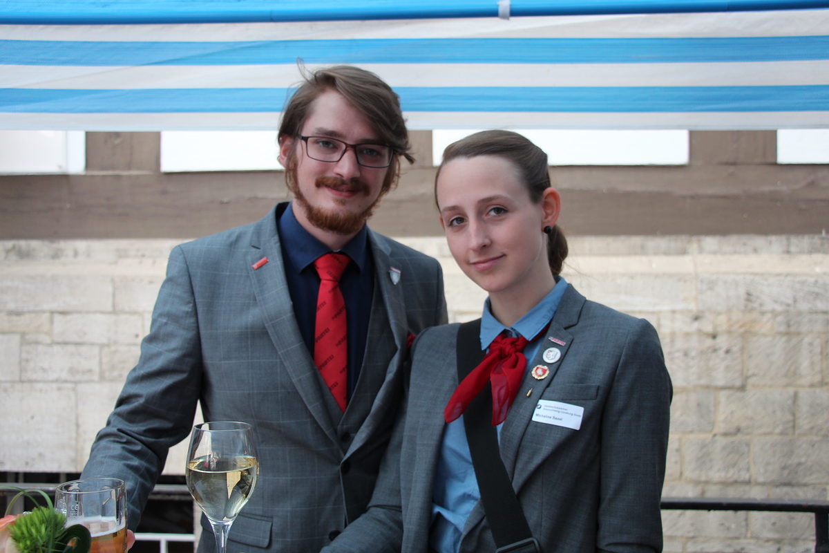 Maximilian Hahn und Michaline Saxel Maximilian Hahn und Michaline Saxel