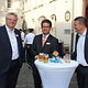 Stephan Lemke (Stadthalle), Carsten Ueberschär (Voksbank Braunschweig-Wolfsburg) und Matthias Steffen (v.l.)