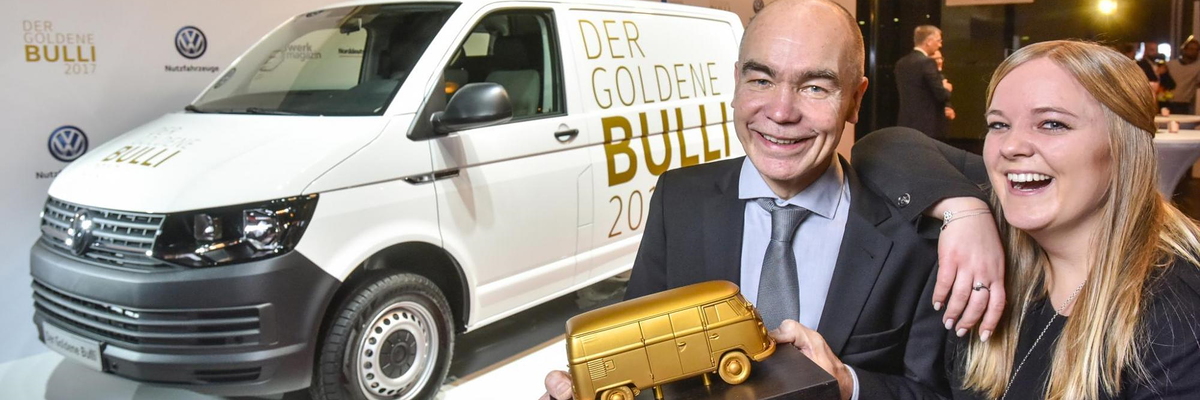 Der Goldene Bulli - Aufruf zum Wettbewerb Der Goldene Bulli - Aufruf zum Wettbewerb
